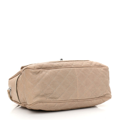 Chanel Caviar Quilted Large Paradoxal Camera Case Beige 3 of 13