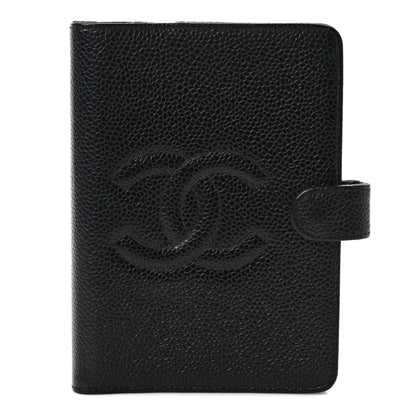 Chanel Caviar CC Small Ring Agenda Planner Black 1 of 6