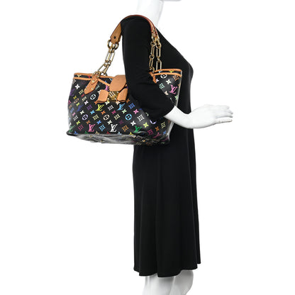 Louis Vuitton Monogram Multicolor Annie GM Black 3 of 12