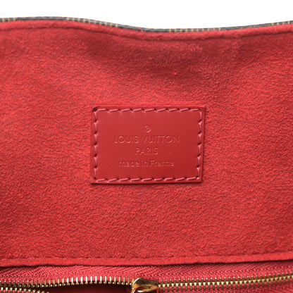 Louis Vuitton Damier Ebene Caissa Hobo Cherry 6 of 10