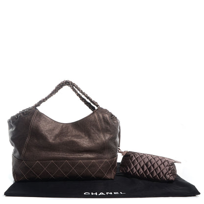 Chanel Calfskin Baby Coco Cabas Bronze 5 of 8