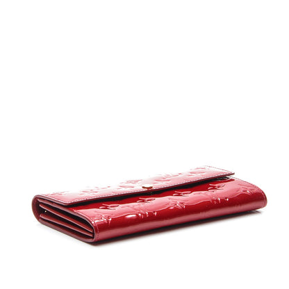 Louis Vuitton Vernis Sarah Wallet Pomme D'Amour 4 of 7