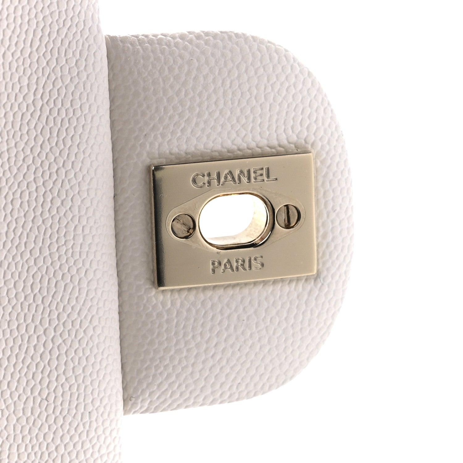 Chanel Caviar Quilted Small Double Flap White 6 of 12