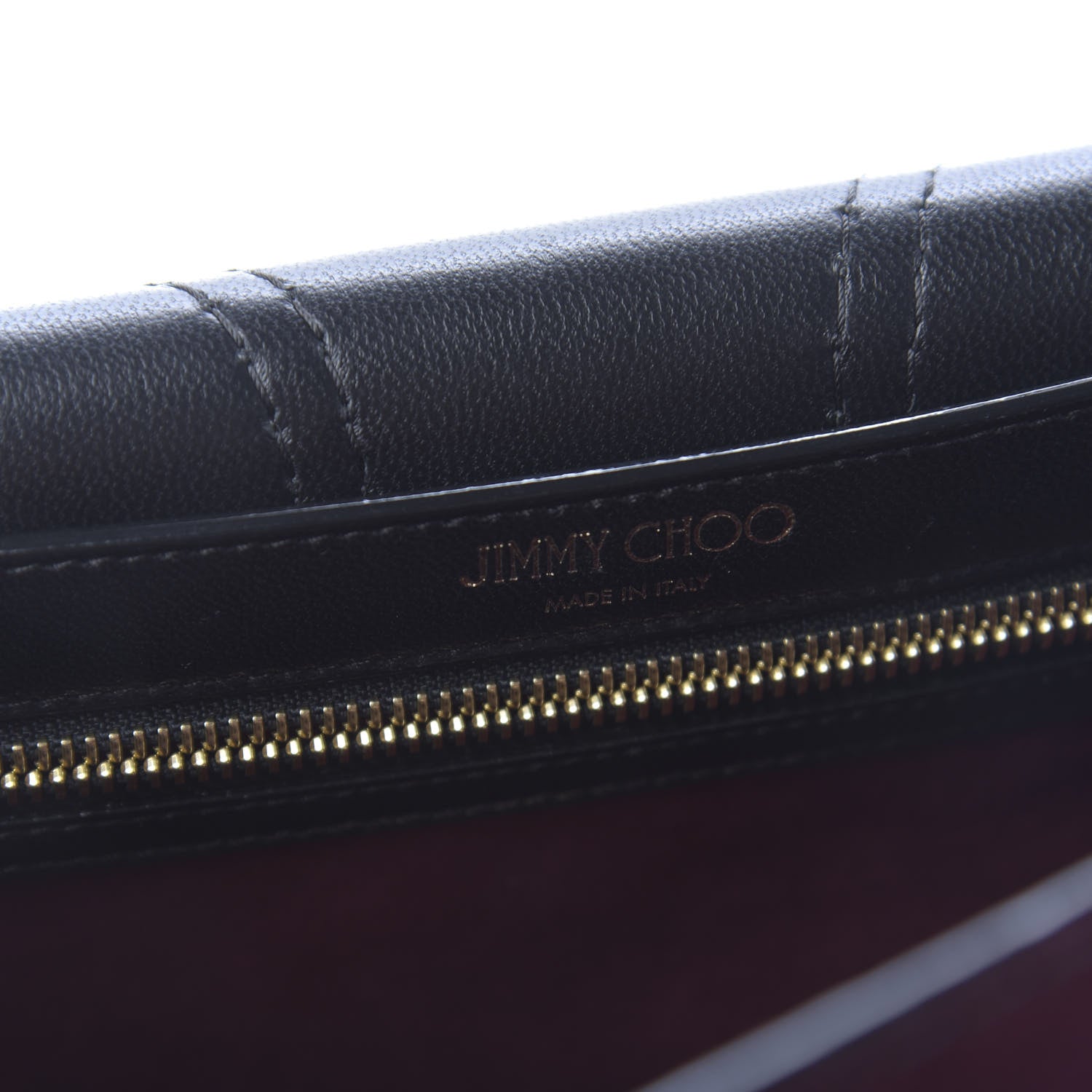 Jimmy Choo Suede Small Lockett Shoulder Bag Bordeaux 8 of 9