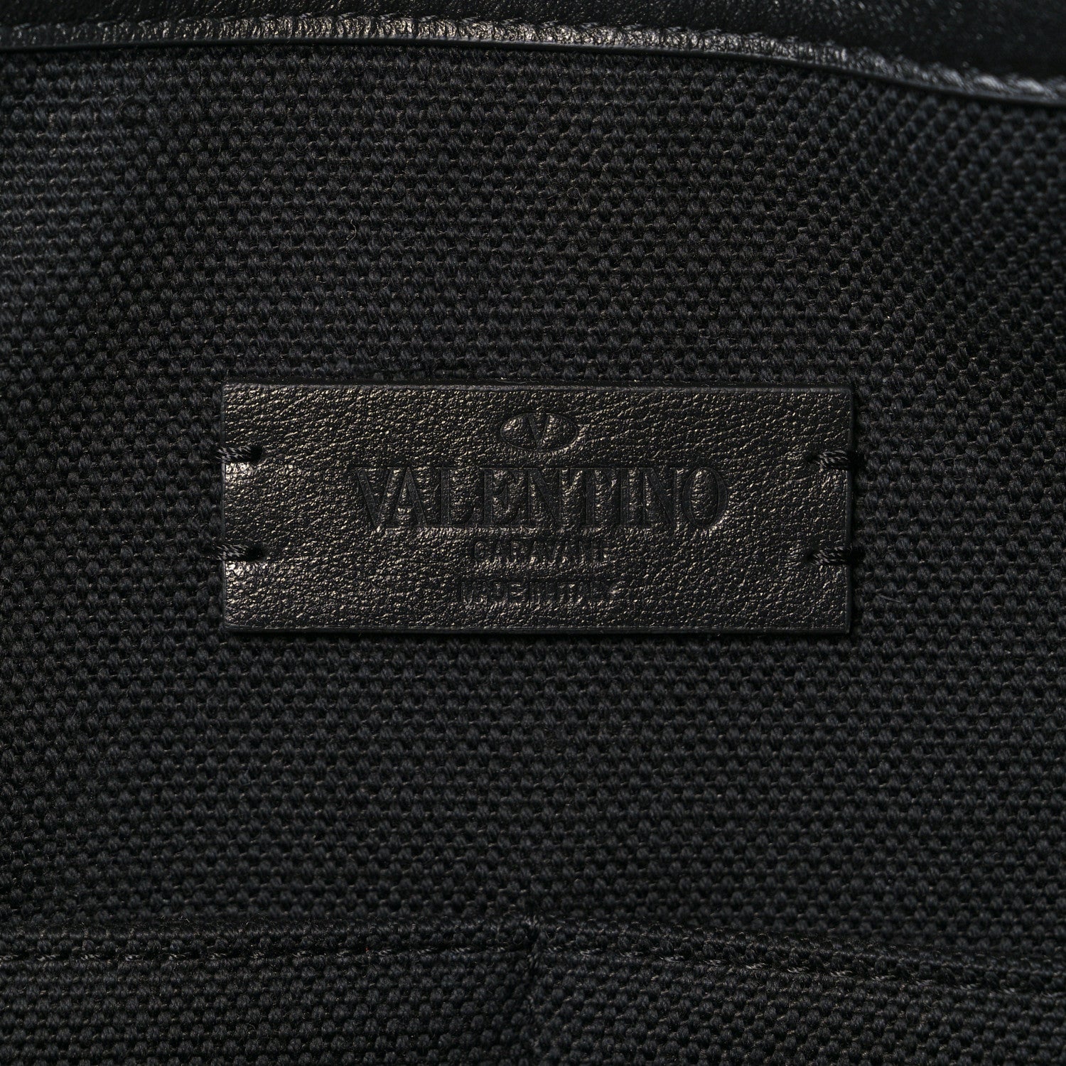 Valentino Garavani Canvas VLTN Neon Print Tote Black Multicolor 6 of 9