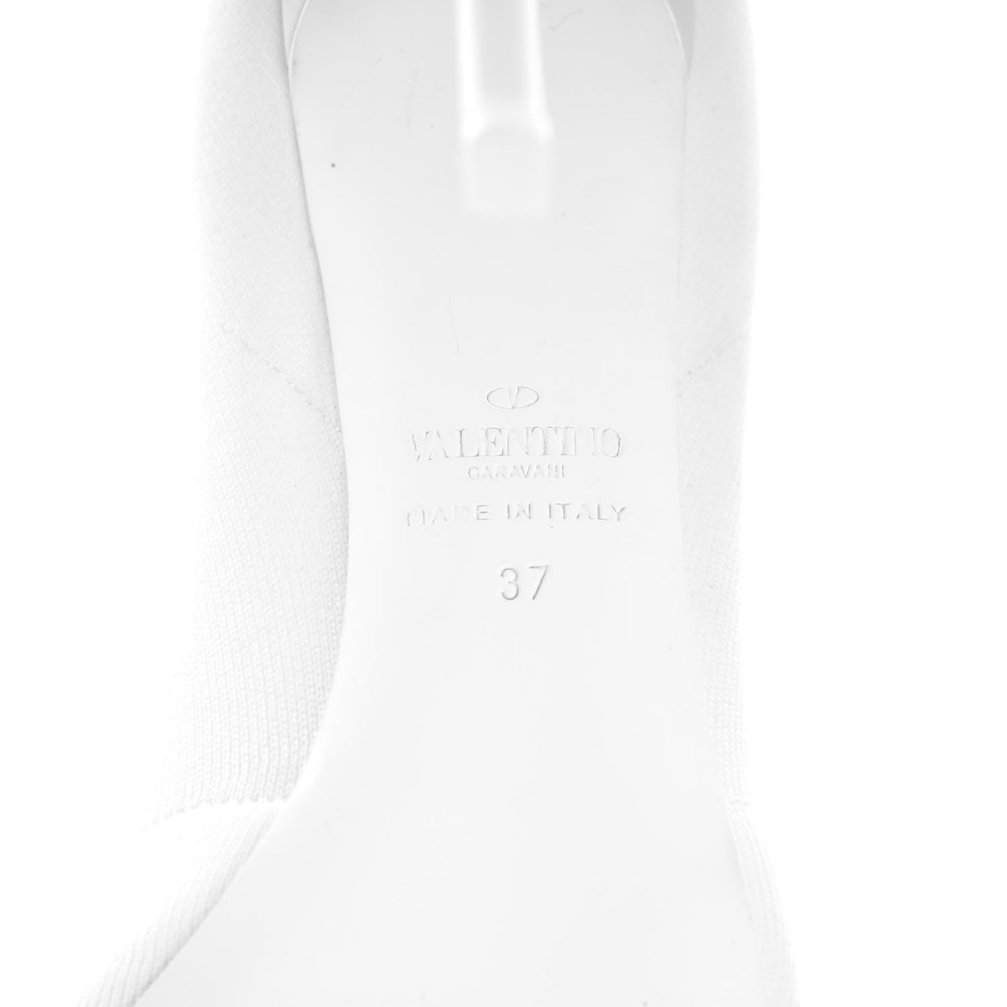 Body Tech Knit Sock Boots 37 White