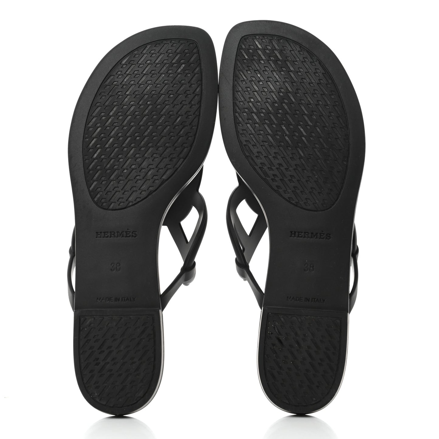 Rubber Womens Egerie Sandals 38 Black