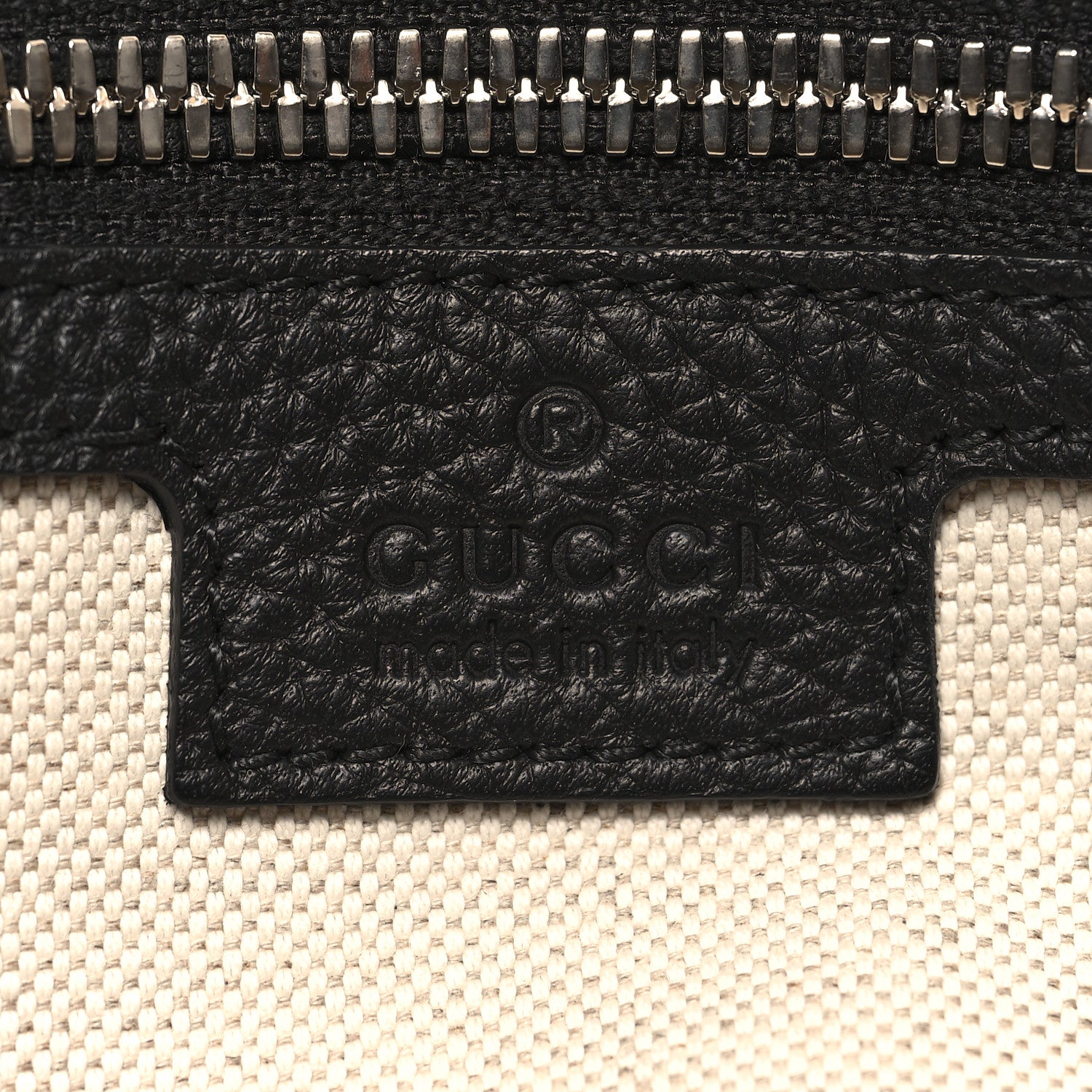 Gucci Piuma Calfskin Jumbo GG Embossed Large Duffle Bag Black 5 of 12
