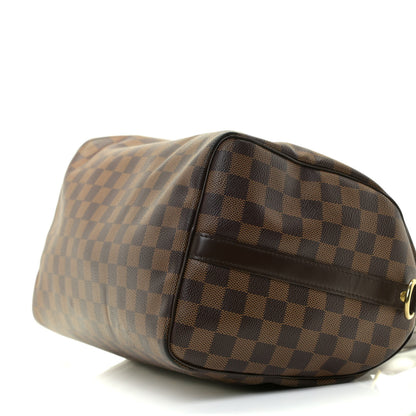 Louis Vuitton Damier Ebene Speedy Bandouliere 30 9 of 17
