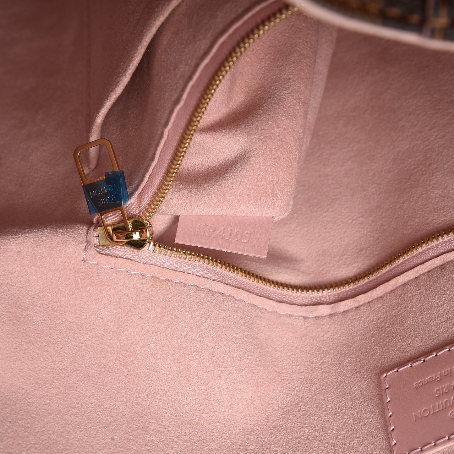 Damier Ebene Caissa Hobo Rose Ballerine