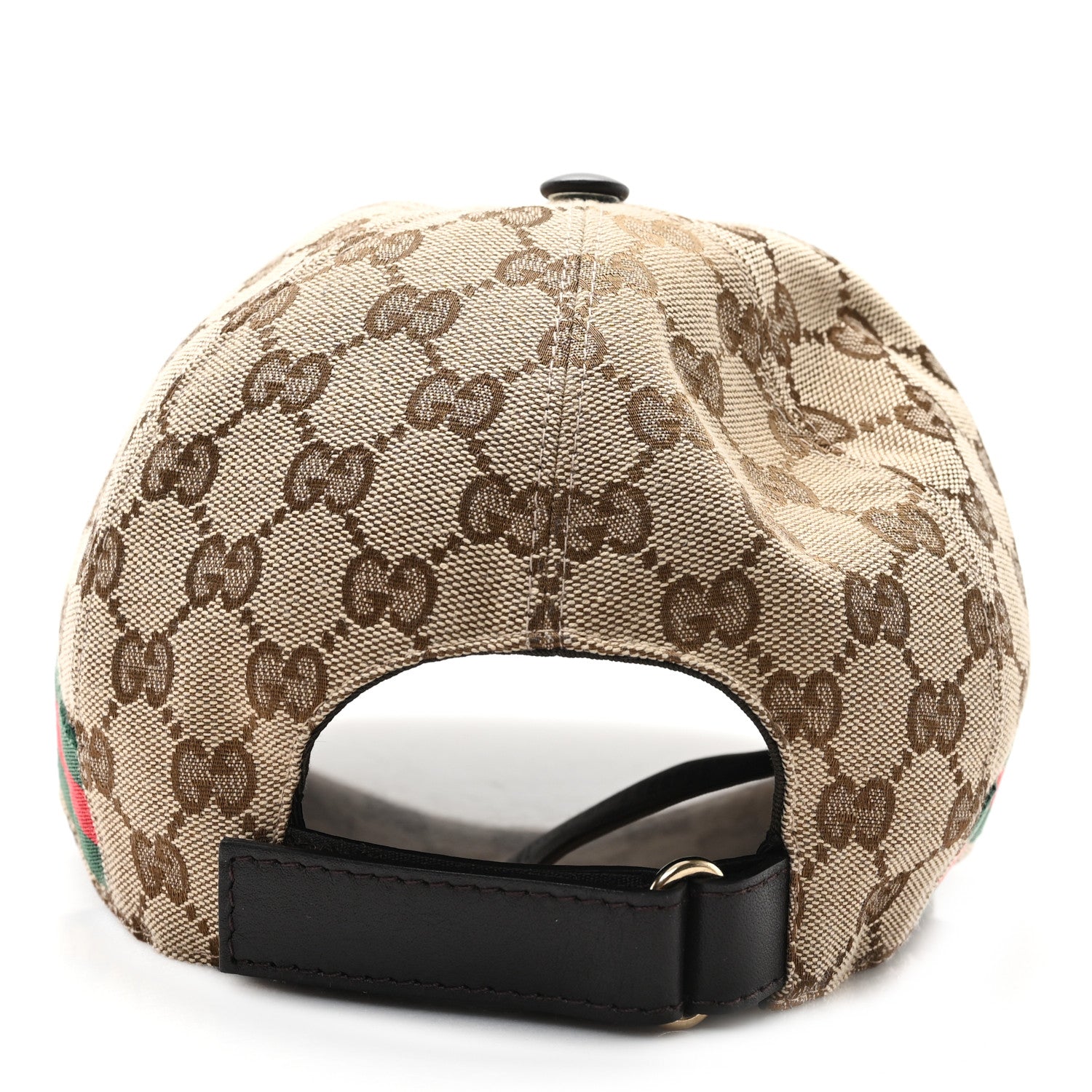 Gucci Monogram Web Baseball Hat M Beige Cocoa 5 of 10