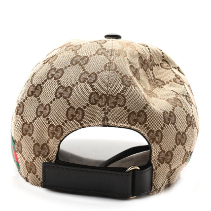 Gucci Monogram Web Baseball Hat M Beige Cocoa 5 of 10