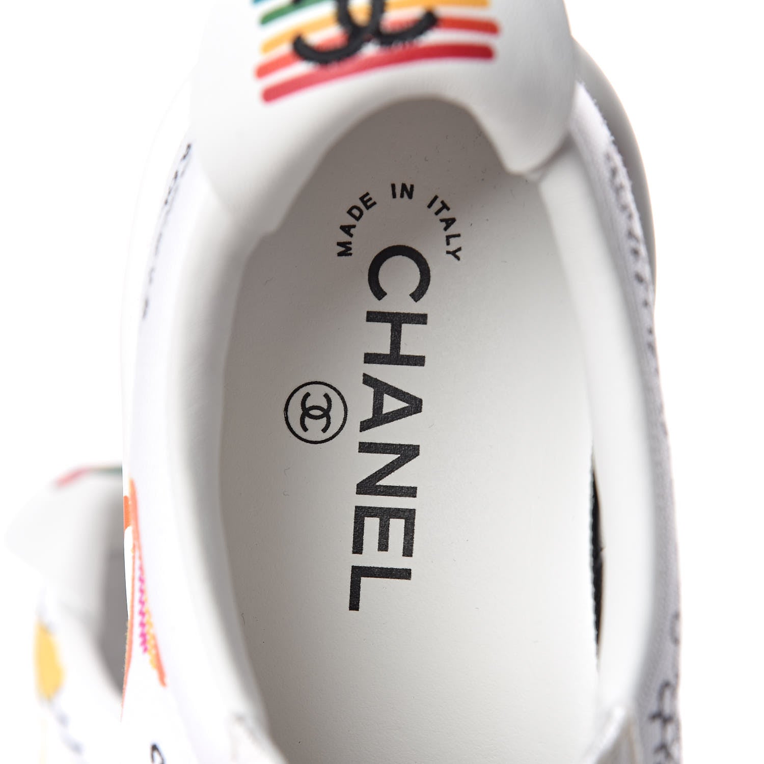 Chanel x Pharrell Williams Calfskin Womens Sneakers 40 White 5 of 10