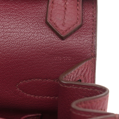 Hermes Taurillon Clemence Jypsiere 28 Rubis 13 of 14