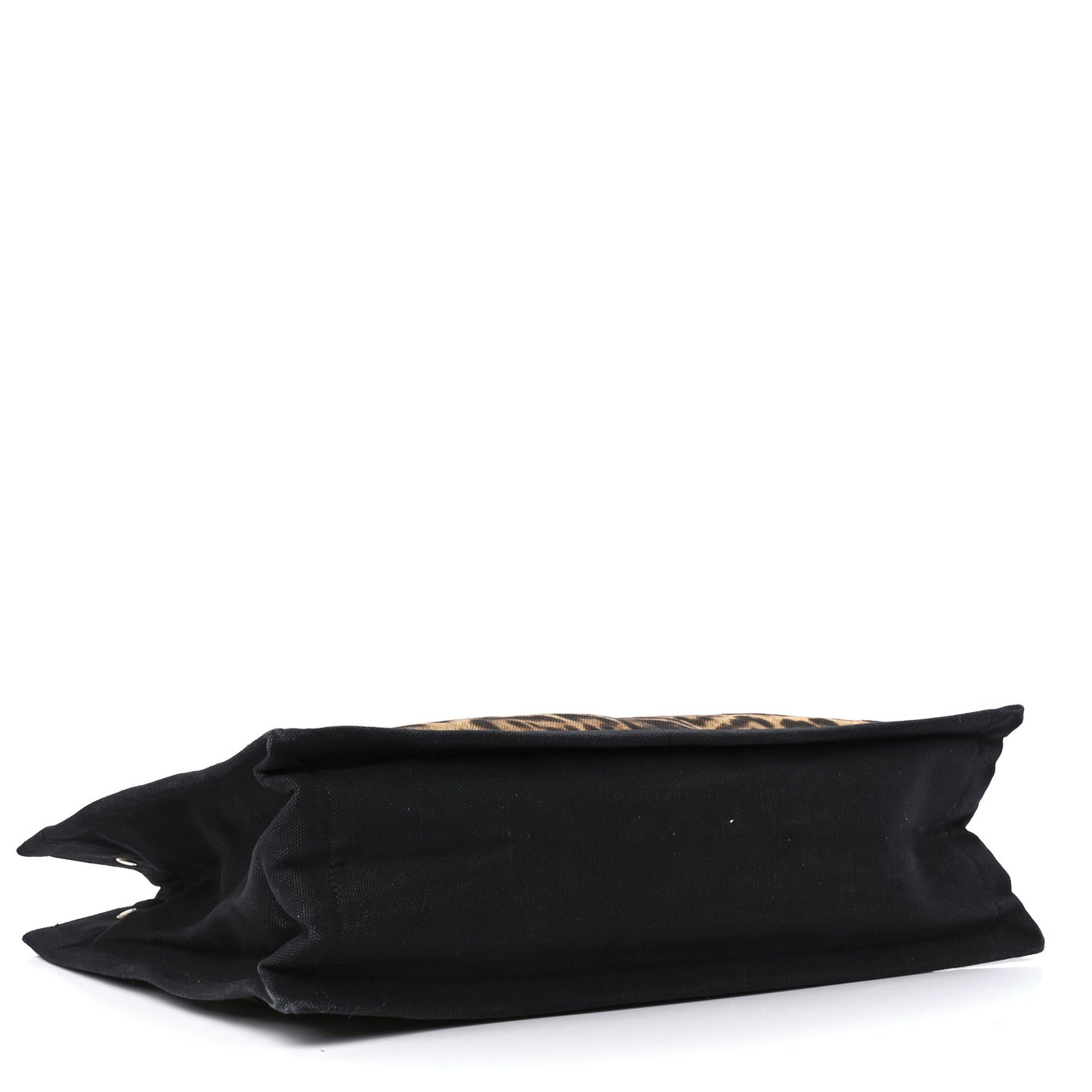 Canvas Calfskin Leopard Print Rive Gauche Noe Tote Natural Black