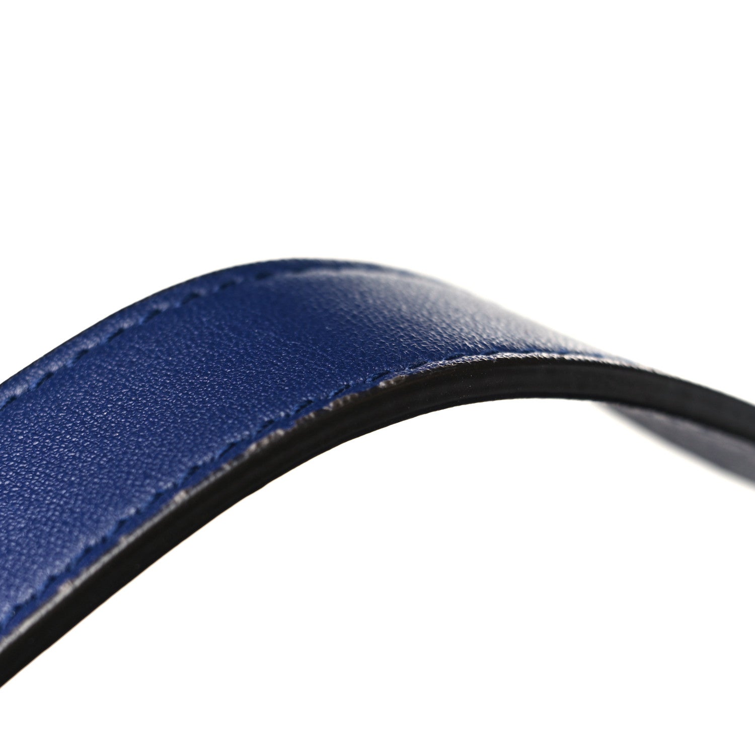 Gucci Velvet Matelasse GG Marmont Bucket Bag Cobalt Blue 10 of 10