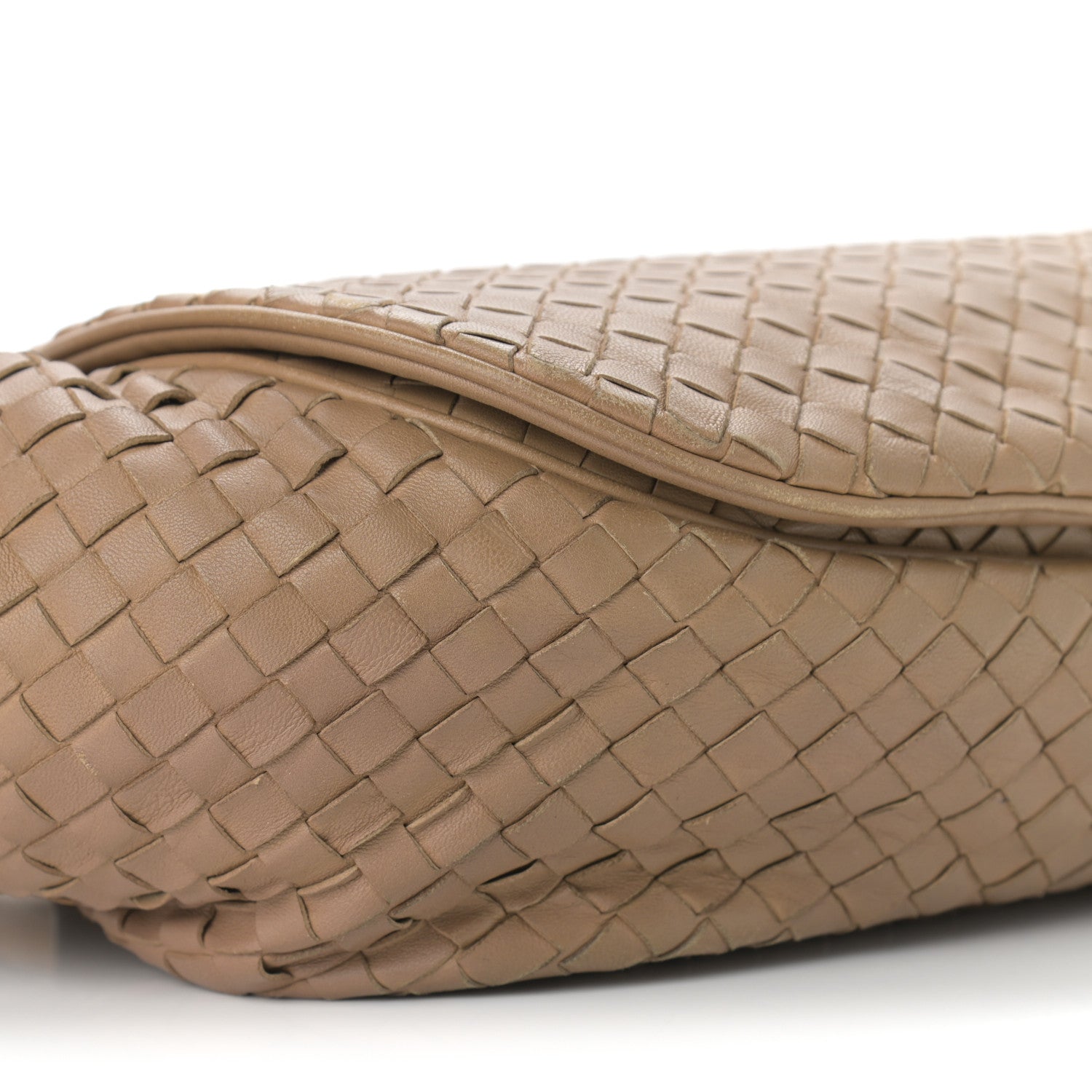 Bottega Veneta Nappa Intrecciato Small Messenger Flap Walnut 9 of 12