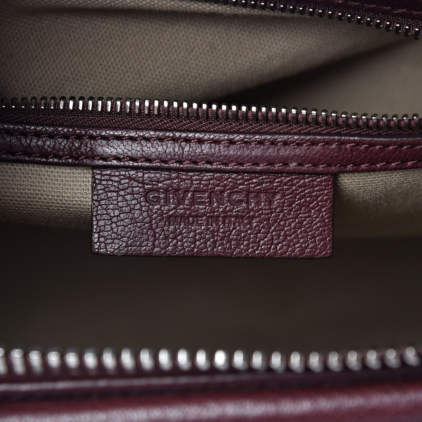 Sugar Goatskin Medium Antigona Oxblood