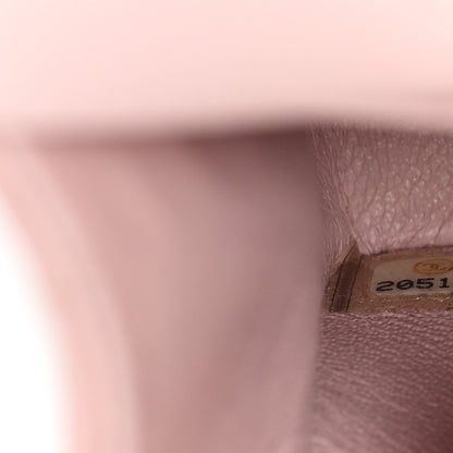Chanel Lambskin Quilted Medium Double Flap Light Pink 6 of 9