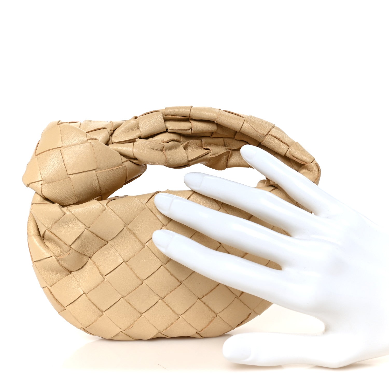 Bottega Veneta Nappa Intrecciato Candy Jodie Porridge 2 of 11
