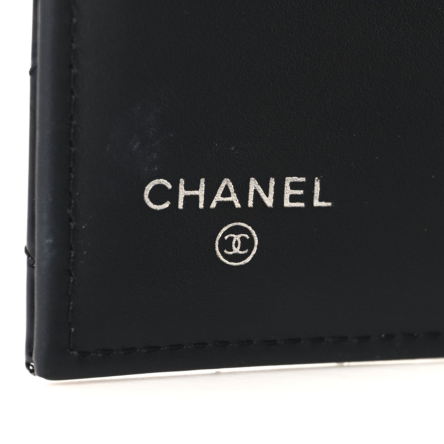 Chanel Patent Quilted Large Flap Wallet Black 6 of 9