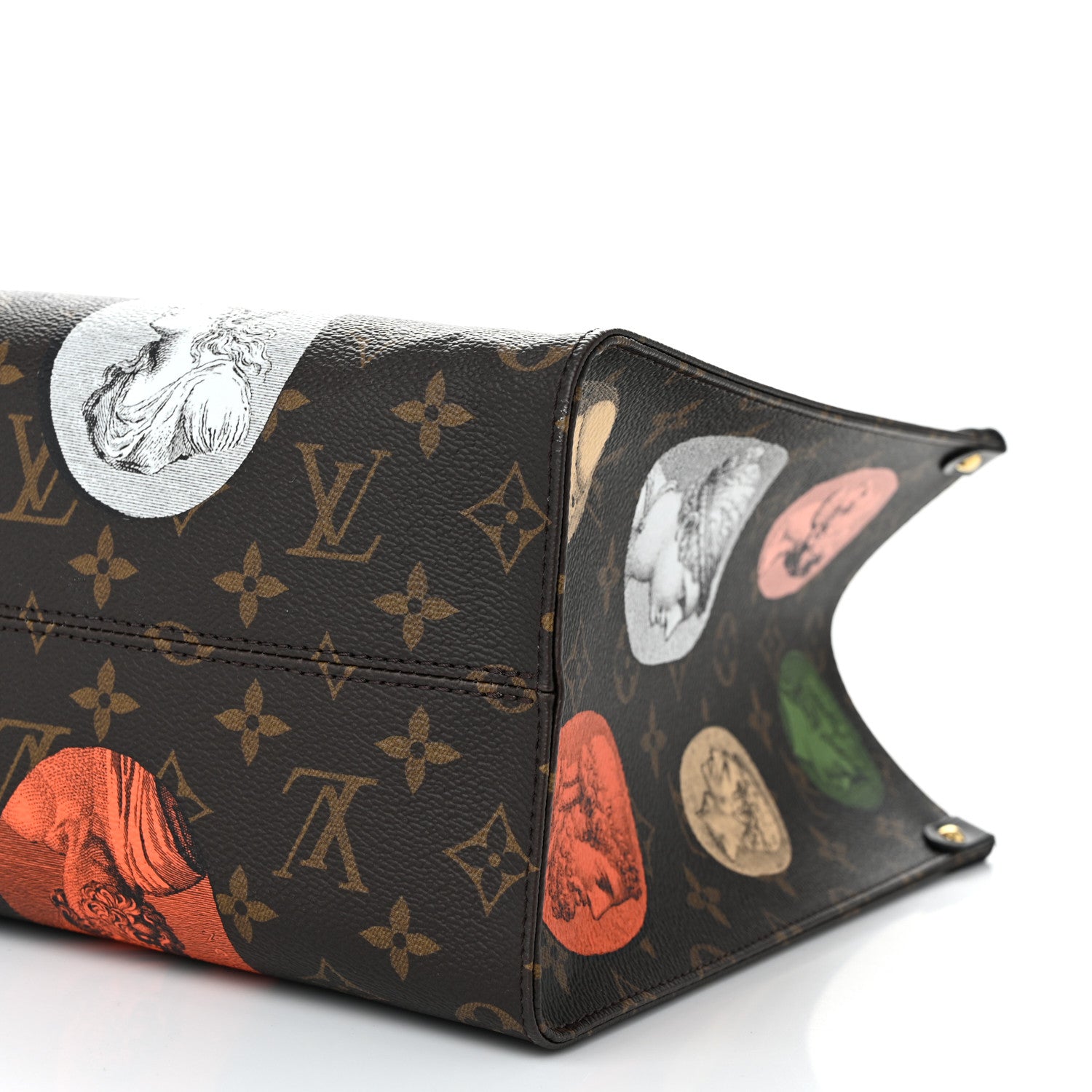 Louis Vuitton X FORNASETTI Monogram Cameo Onthego MM 8 of 8