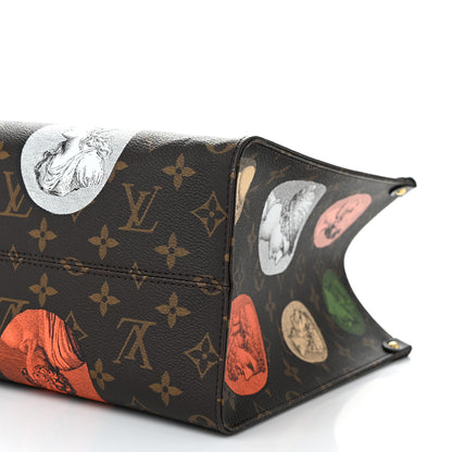 Louis Vuitton X FORNASETTI Monogram Cameo Onthego MM 8 of 8