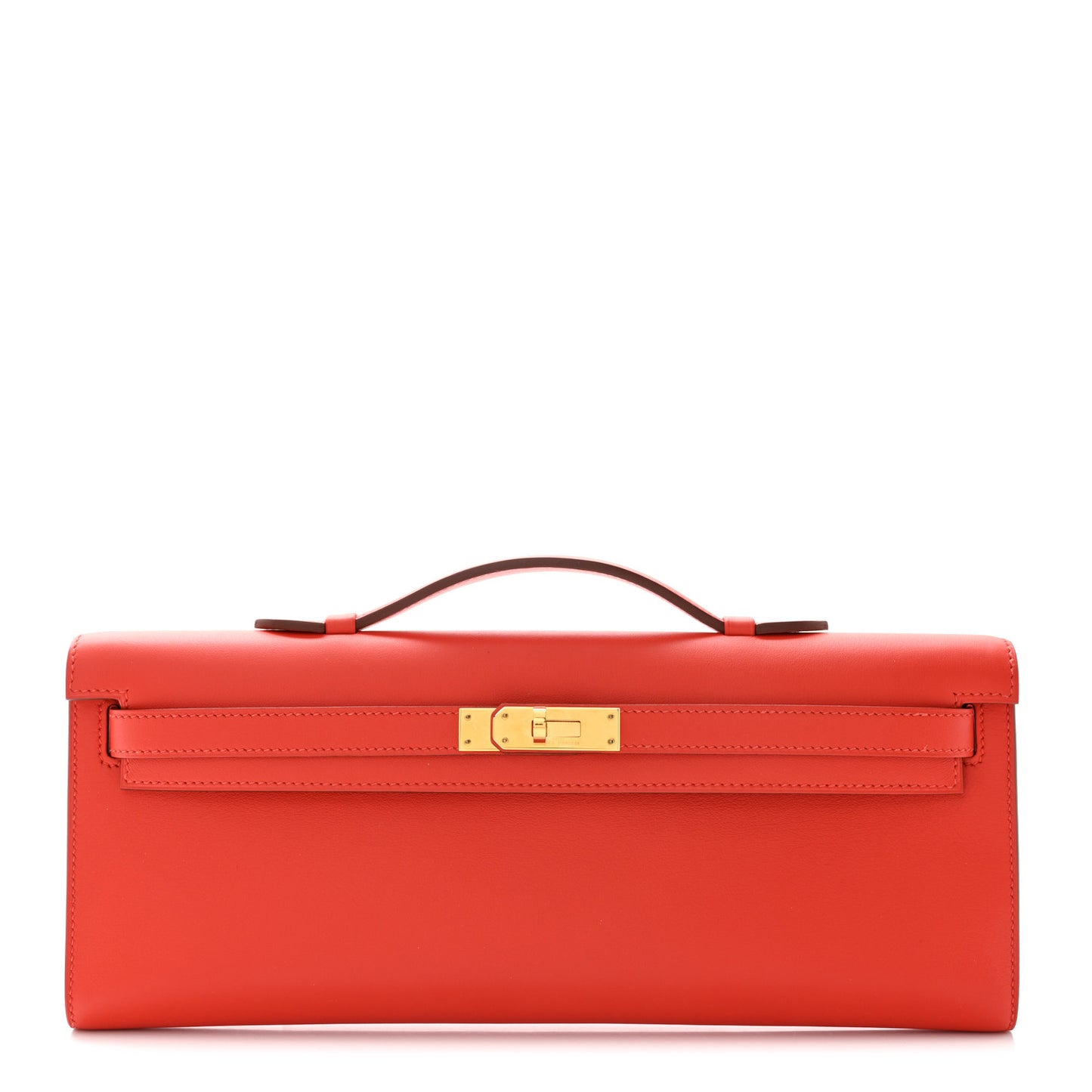 Swift Kelly Cut Clutch Pochette Capucine