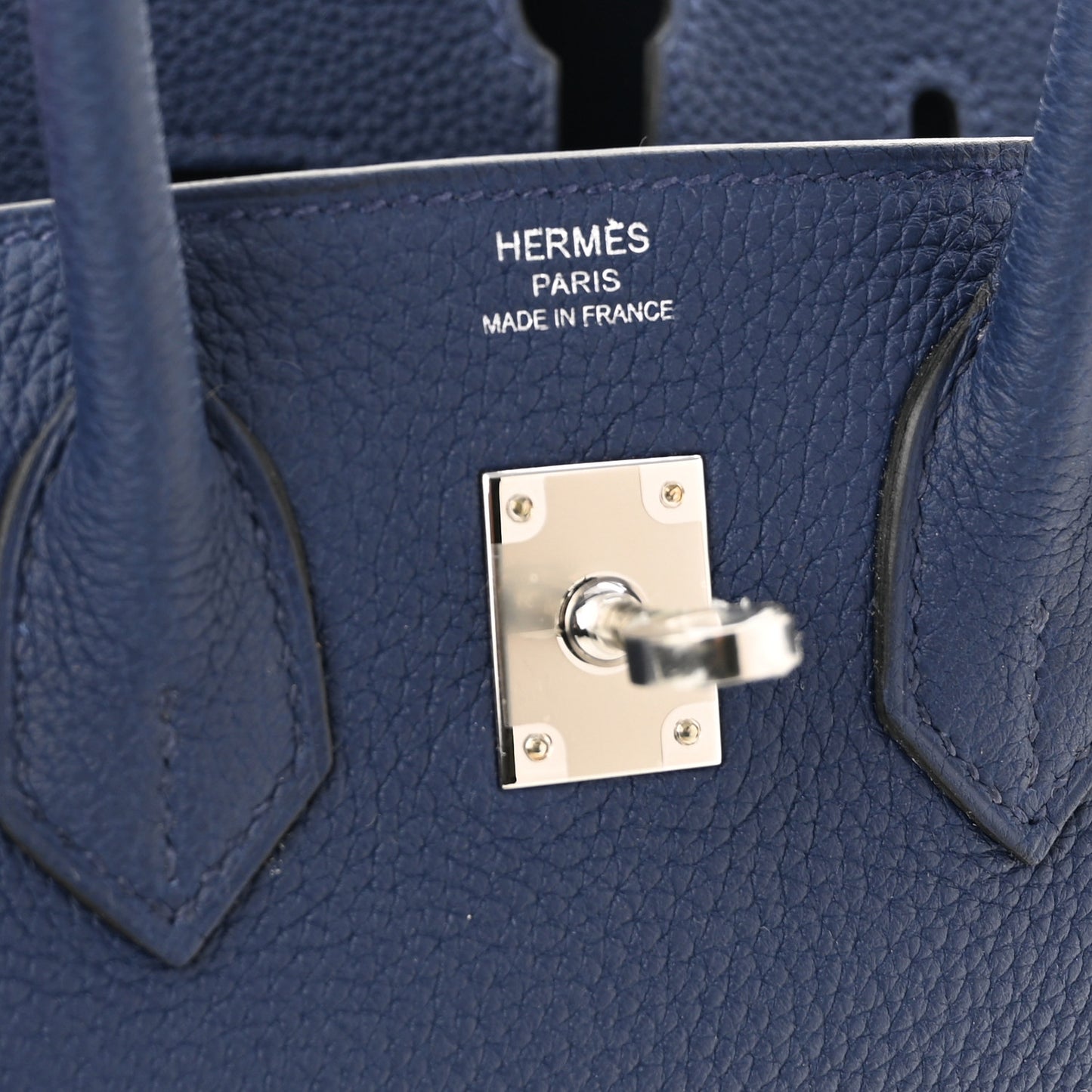 Togo Birkin 25 Bleu Saphir