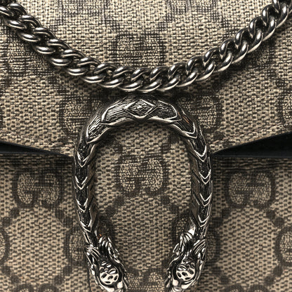 Gucci GG Supreme Monogram Super Mini Dionysus Shoulder Bag Black 7 of 12