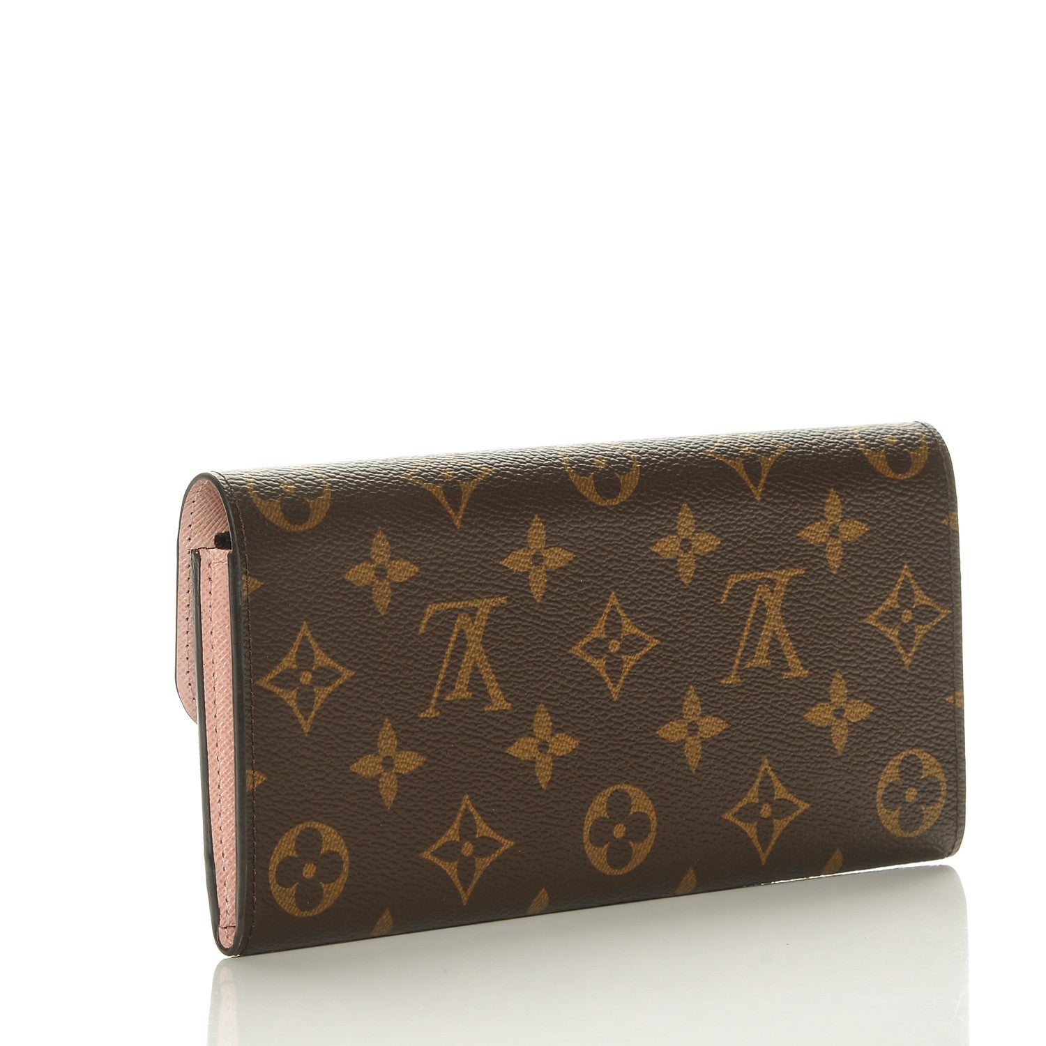 Louis Vuitton Monogram Emilie Wallet Rose Ballerine 3 of 7