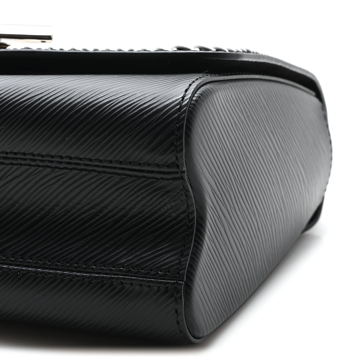 Louis Vuitton Epi Whipstitch Heart Twist Shoulder Bag MM Black 9 of 9