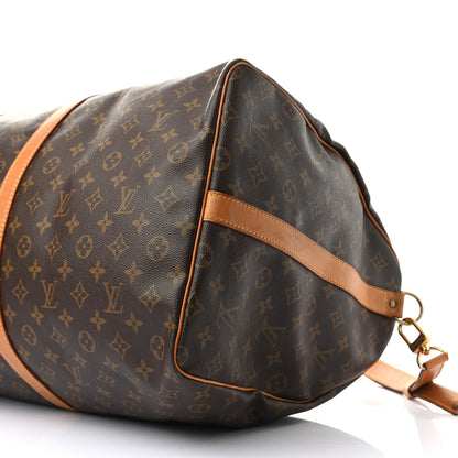 Louis Vuitton Monogram Keepall Bandouliere 60 9 of 12