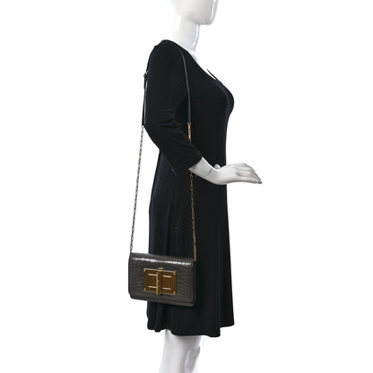 Tom Ford Alligator Natalia Bag Graphite 2 of 8