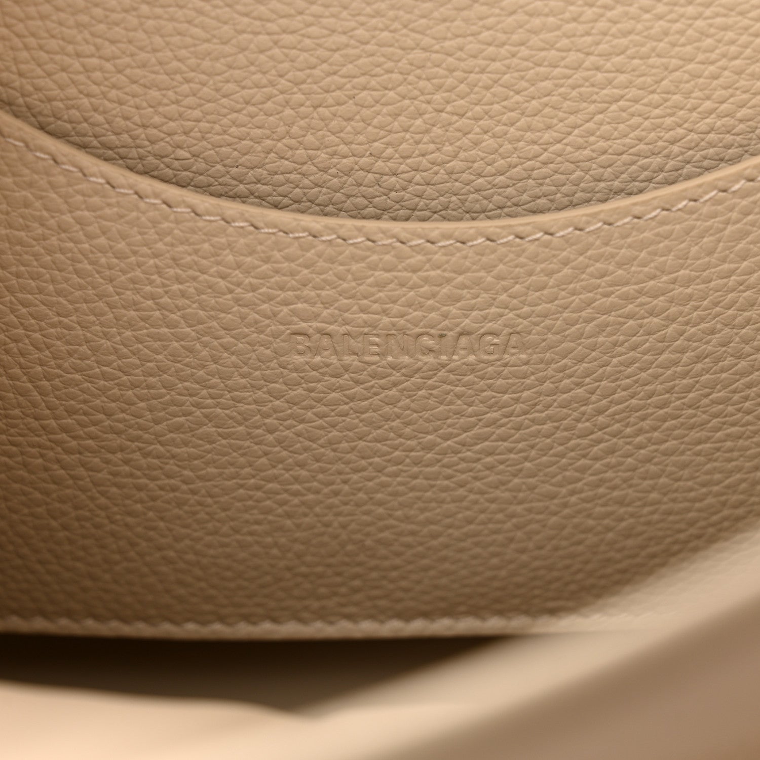 Balenciaga Grained Calfskin Neo Classic Silver Hardware S City Cream 6 of 9