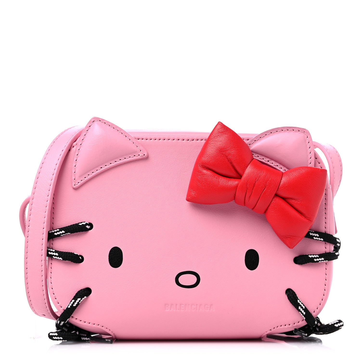 Balenciaga Calfskin Hello Kitty Camera Bag Pink 1 of 11