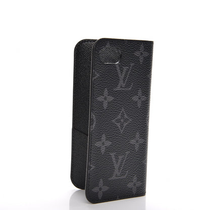 Louis Vuitton Monogram Eclipse iPhone 7 Folio Case 3 of 7