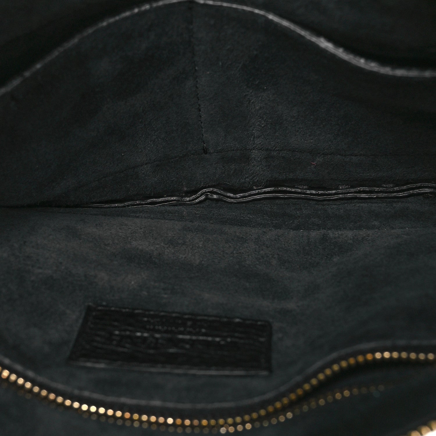 Valentino Garavani Pebbled Calfskin Crockee Small Wristlet Clutch Black 5 of 10