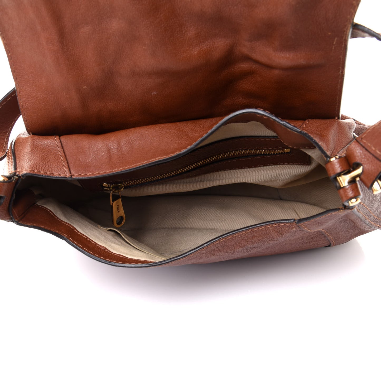 Calfskin Georgia Hobo Tan
