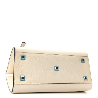 Salvatore Ferragamo Calfskin Medium Studio Soft Bag Mascarpone 5 of 11