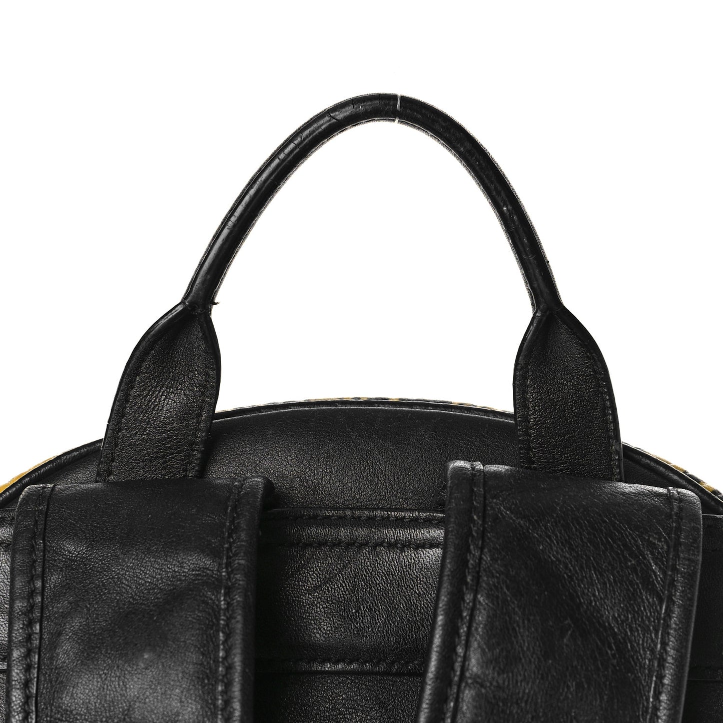 Visetos Baroque Print Medium Stark Backpack Black Sahara