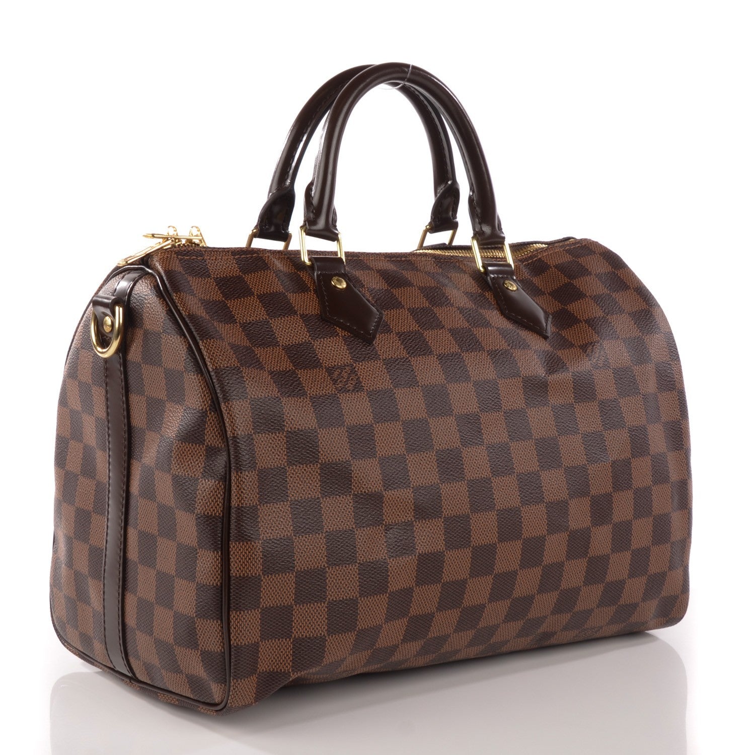Louis Vuitton Damier Ebene Speedy Bandouliere 30 3 of 9