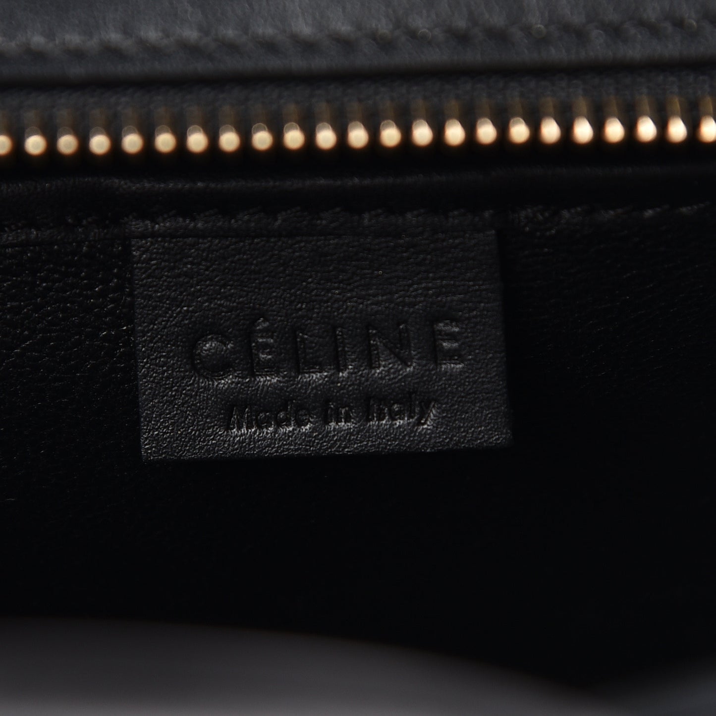 Smooth Calfskin Nano Luggage Black