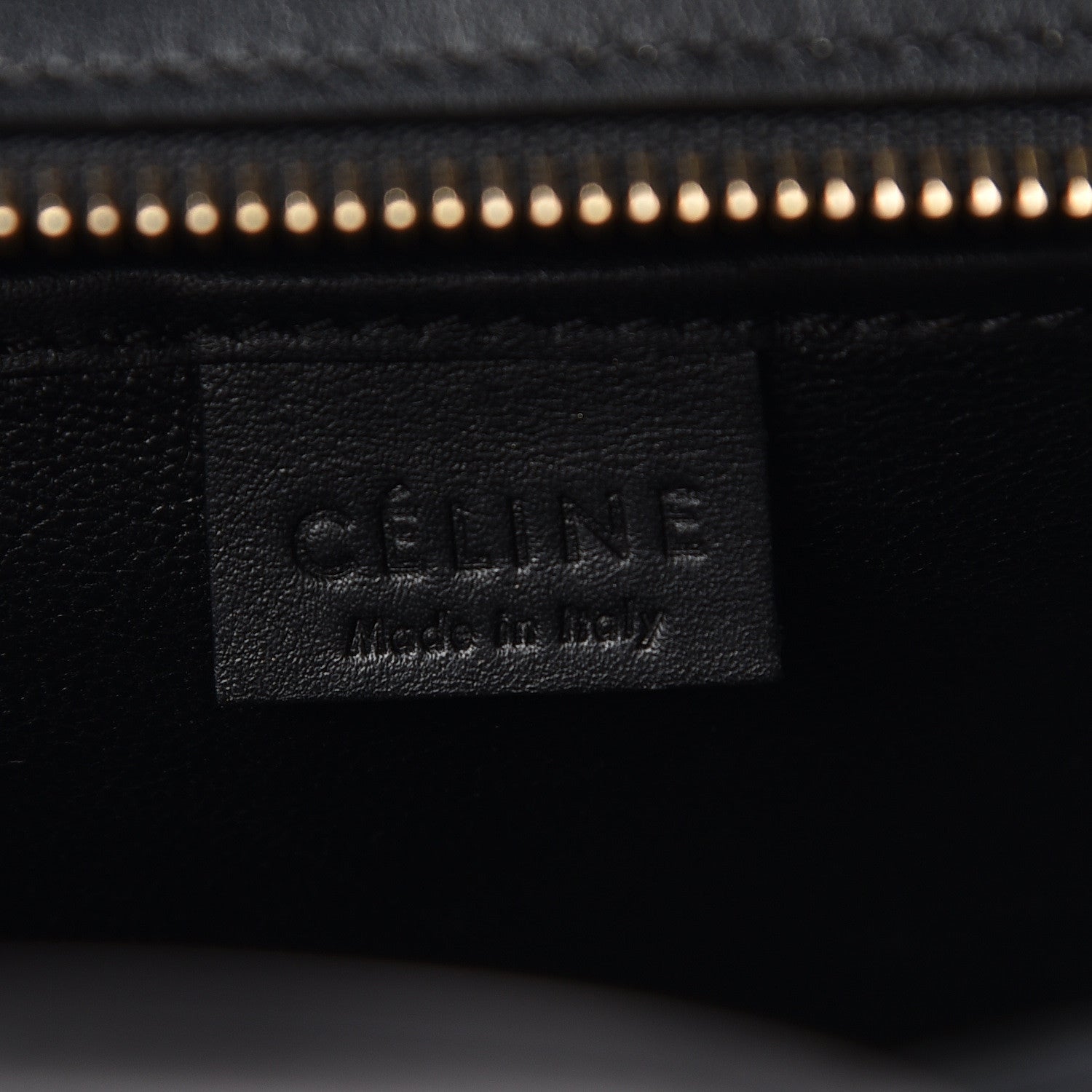 Celine Smooth Calfskin Nano Luggage Black 8 of 9