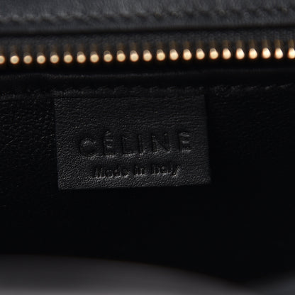 Celine Smooth Calfskin Nano Luggage Black 8 of 9