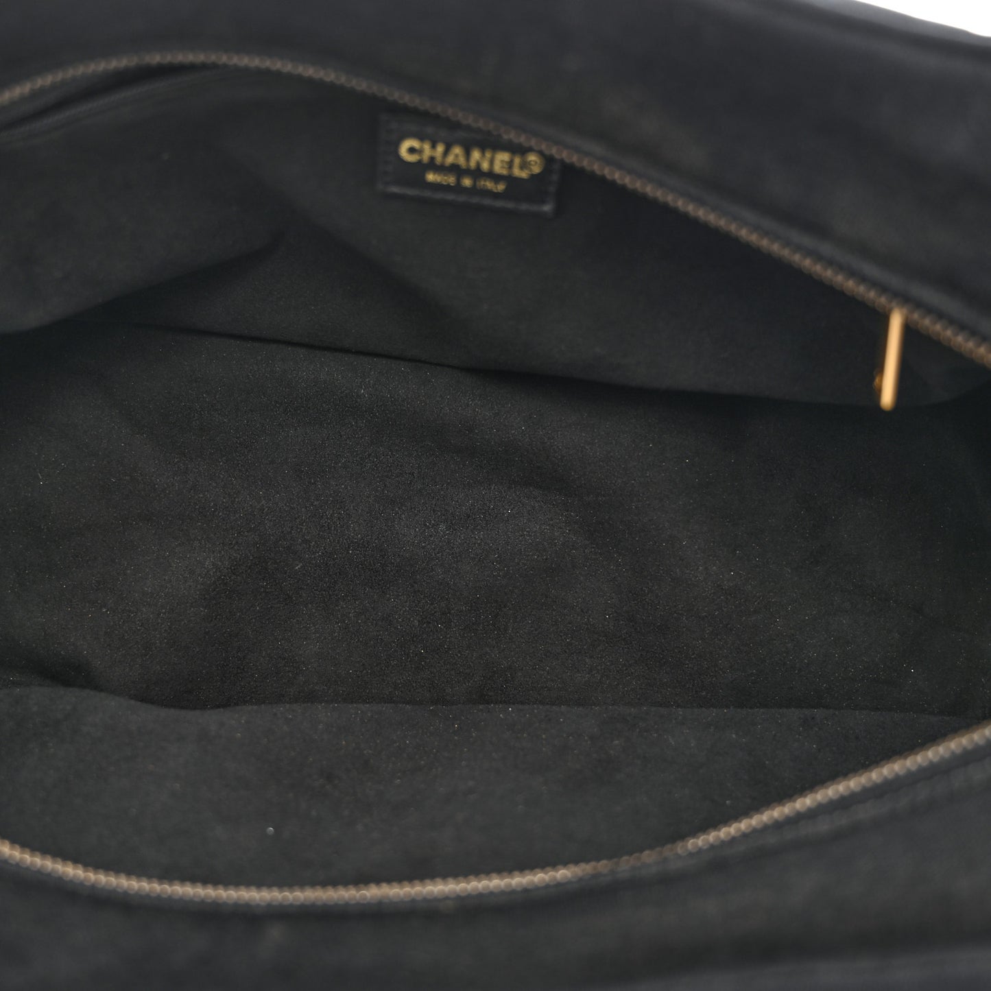 Jersey Square Quilted Bowler Black
