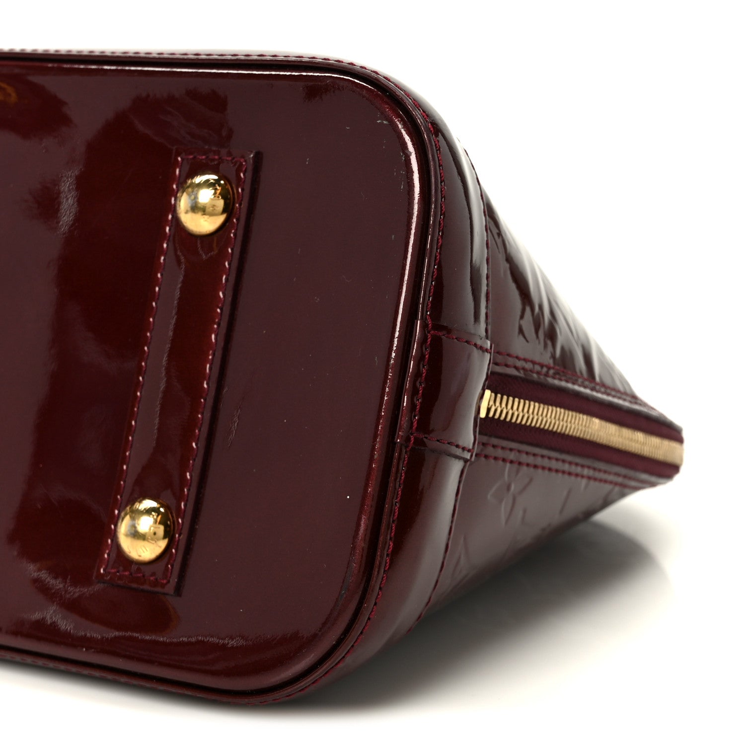 Louis Vuitton Vernis Alma PM Rouge Fauviste 9 of 9