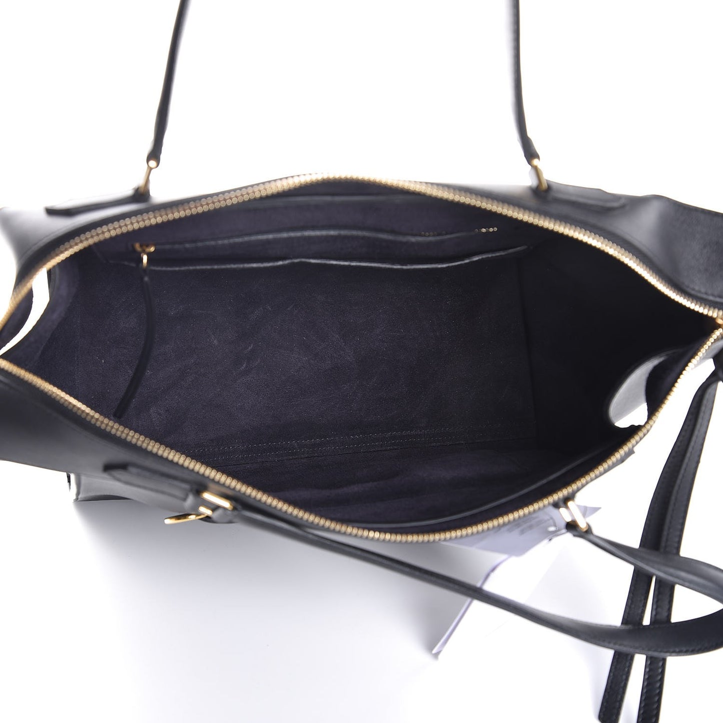 Smooth Calfskin Small Ring Bag Black