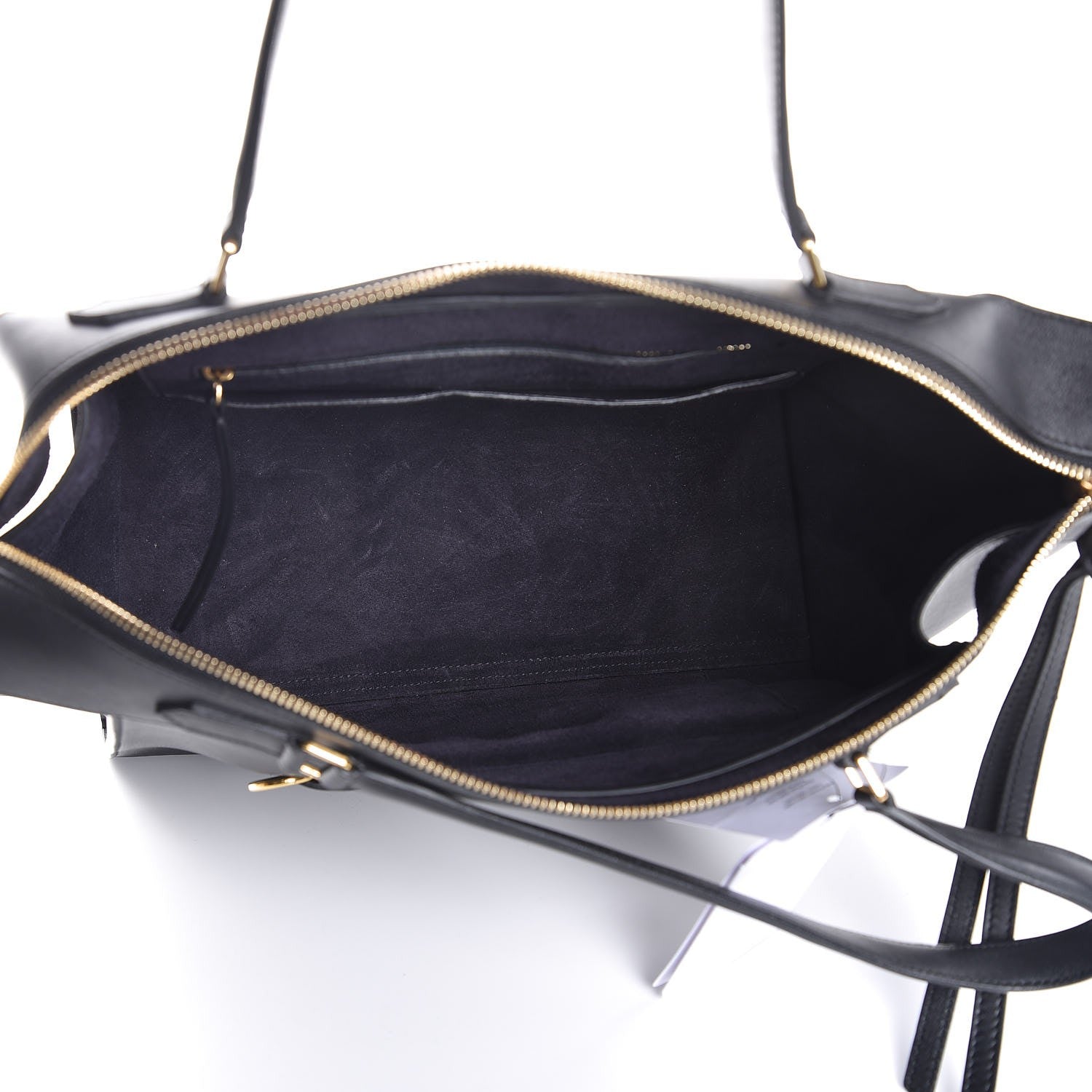 Celine Smooth Calfskin Small Ring Bag Black 5 of 6