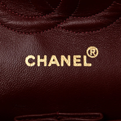 Chanel Lambskin Quilted Medium Double Flap Black 6 of 10